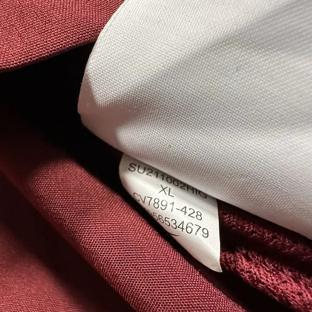 Nike Arsenal Soccer Jersey Mens L Burgundy Long Sleeve Henry #14 Highbury 2006